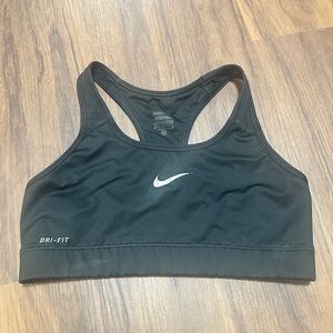 Nike Dri-FIT Black Sports Bra